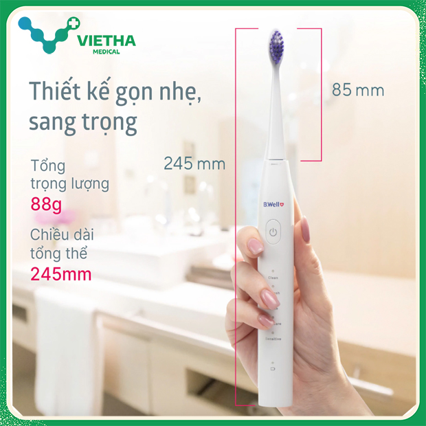 Bàn Chải Điện B.Well PRO-850 chính hãng Thuỵ Sĩ