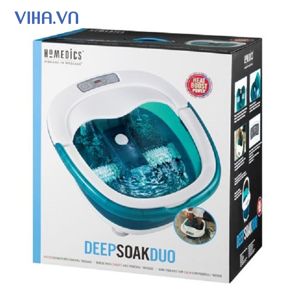 Bồn massage chân con lăn tự động HoMedics FB-650