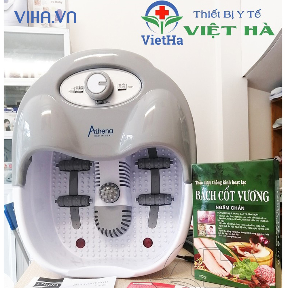 Bồn ngâm chân hồng ngoại Athena FB100