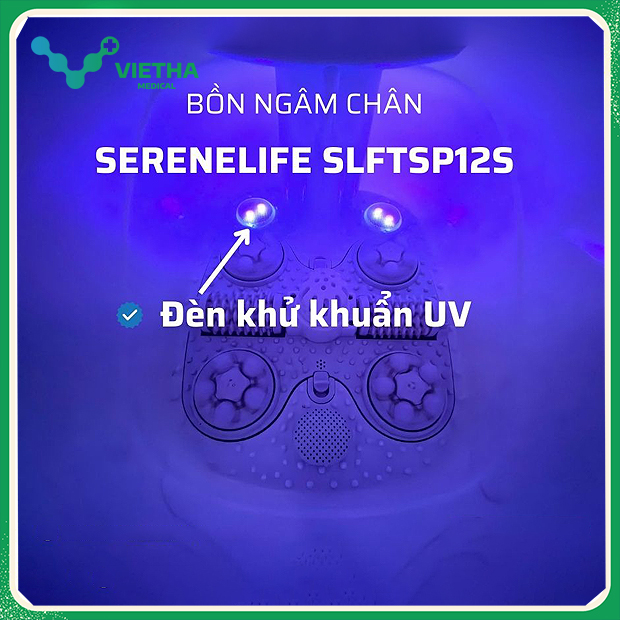 BỒN NGÂM CHÂN MASSAGE SERENELIFE SLFTSP12S ( NEW 2026 )