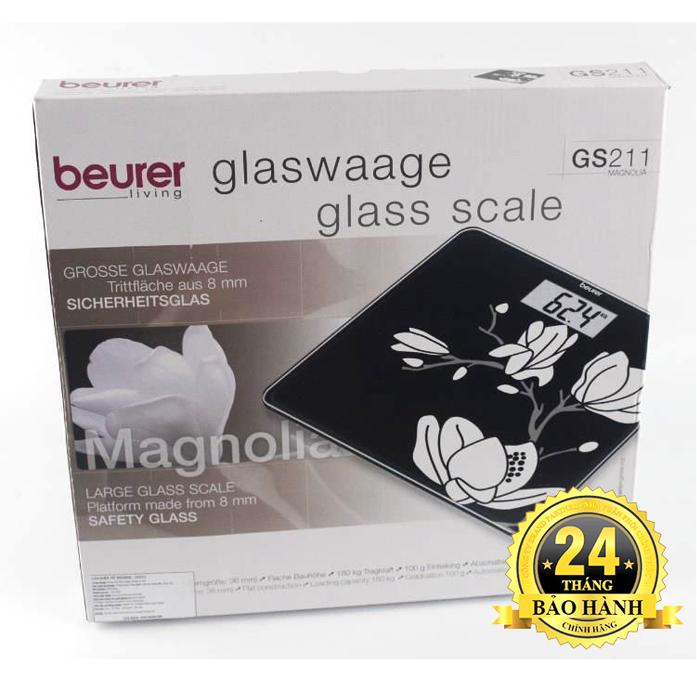Cân Điện Tử Mặt Kính Beurer GS211