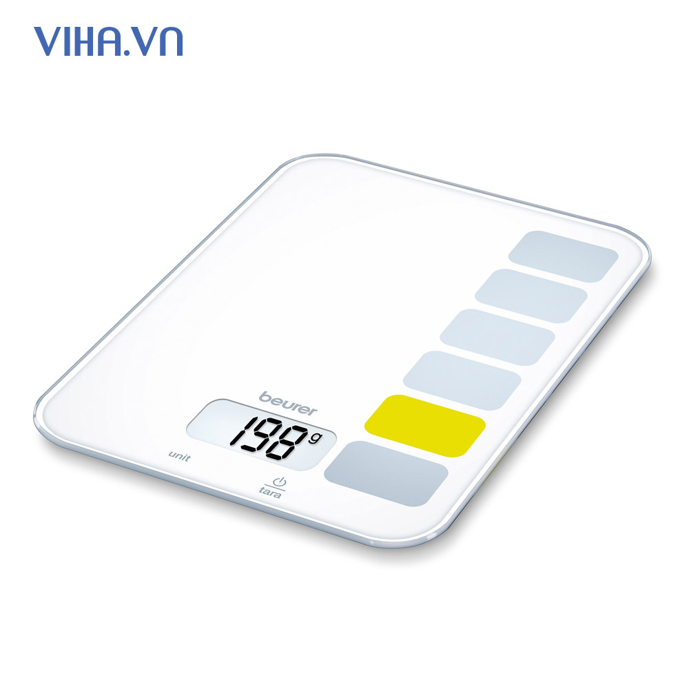 Cân Nhà Bếp Điện Tử Mặt Kính Beurer KS19