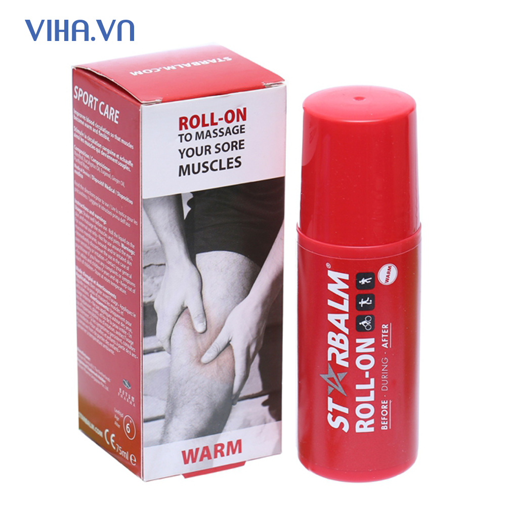 Chai Lăn Làm Nóng Starbalm