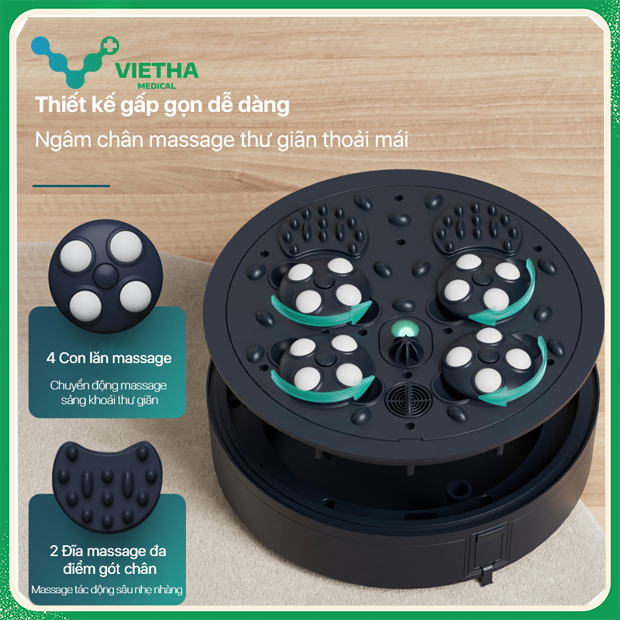 Bồn Ngâm Chân Massage Philips PPM6501