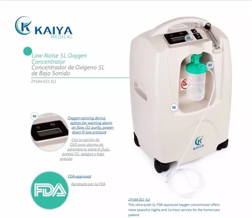 Máy tạo oxy Kaiya ZY-5AC HongKong 5L/phút
