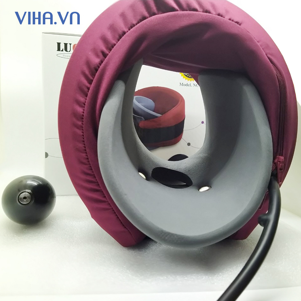 Đai hơi kéo giãn cột sống cổ Lucass NC-8