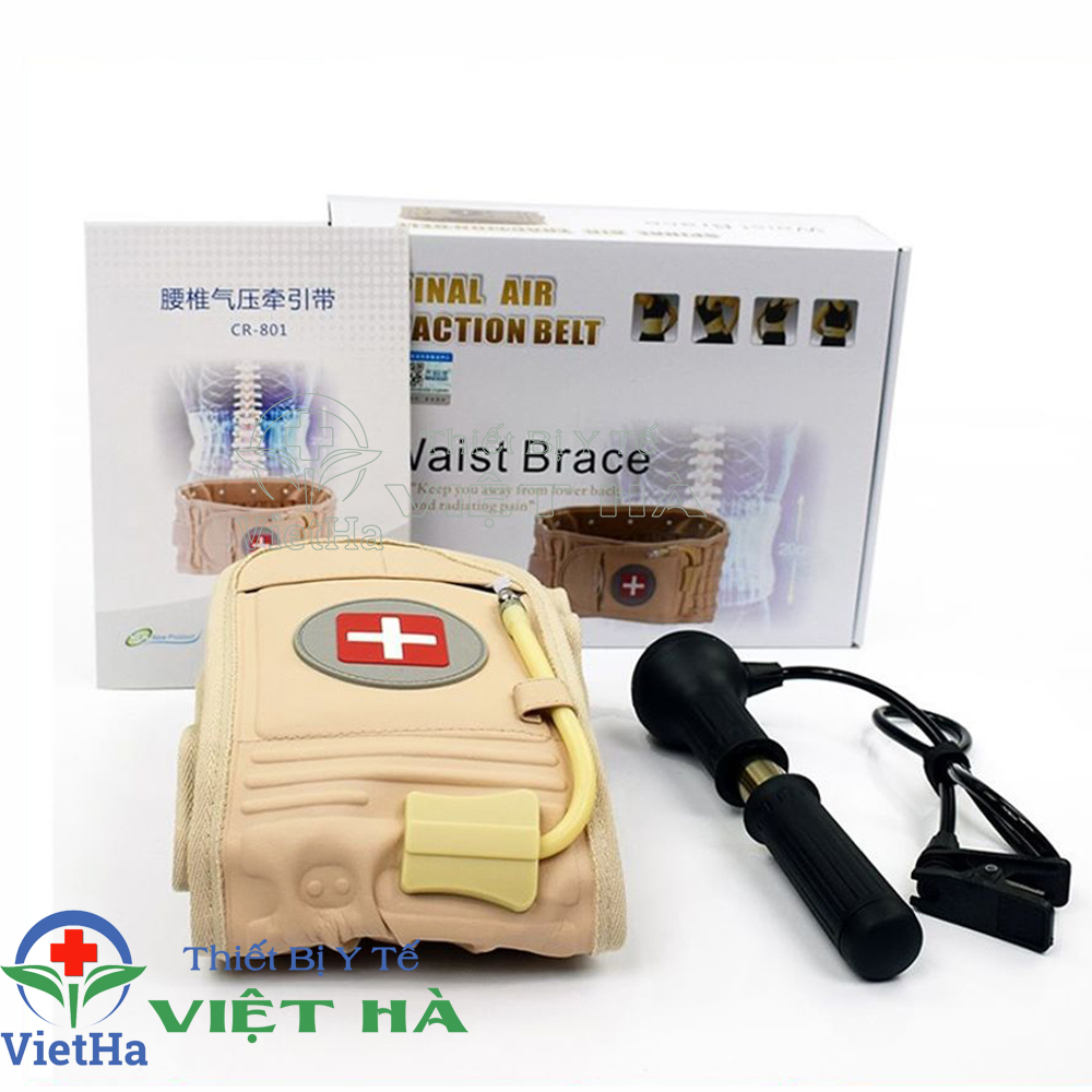 Đai hơi kéo giãn cột sống Lumbar Traction CR-801