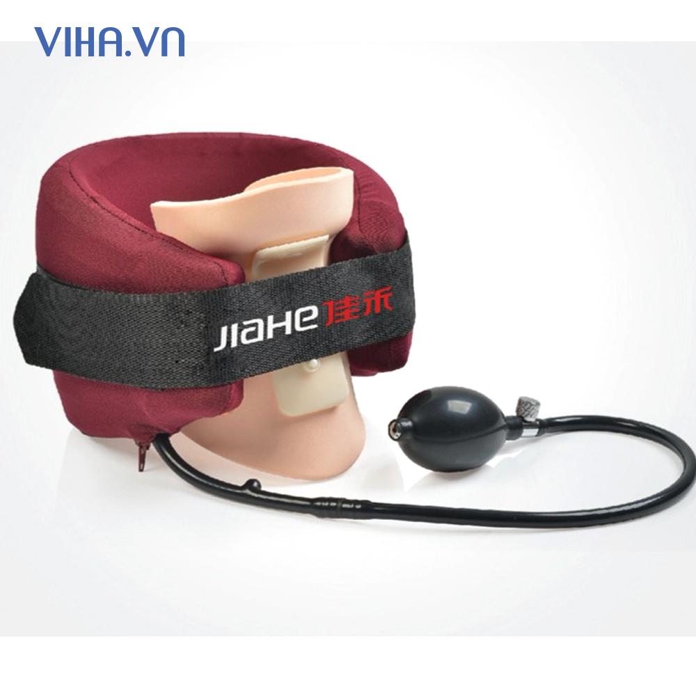 Đai Kéo Giãn Cột Sống Cổ Hơi Điều Trị Thoát Vị Thoái Hóa Cổ JQB08