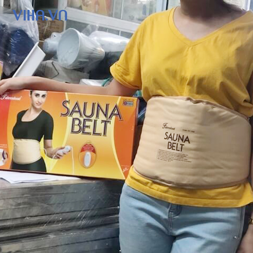 Đai quấn nóng giảm mỡ bụng Sauna Belt