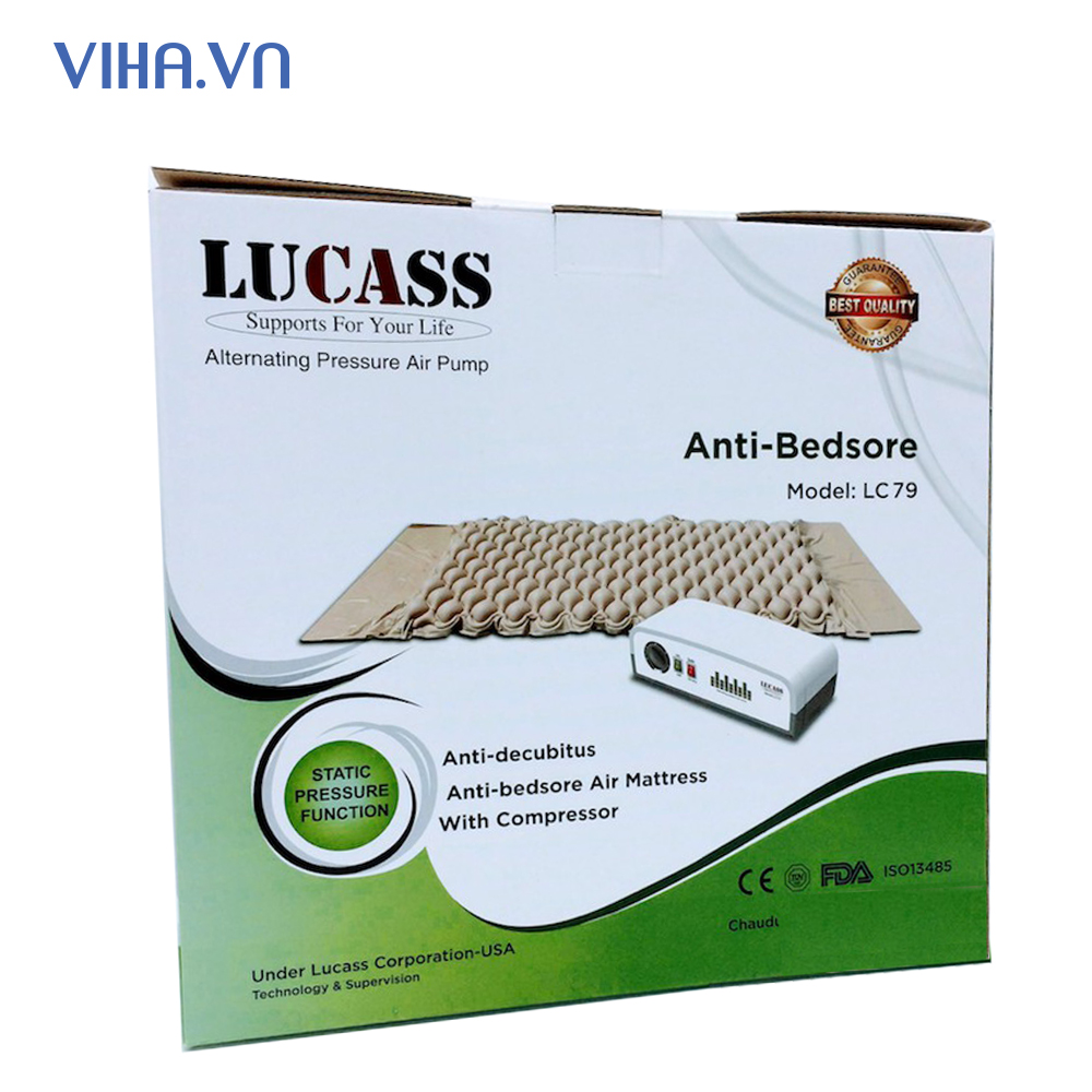 Đệm Hơi Chống Lở Loét Lucass LC 79 2 chức năng động và tĩnh