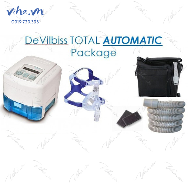 Máy trợ thở Devilbiss DV56 Máy trợ thở tự động 2 chiều nhập Mỹ