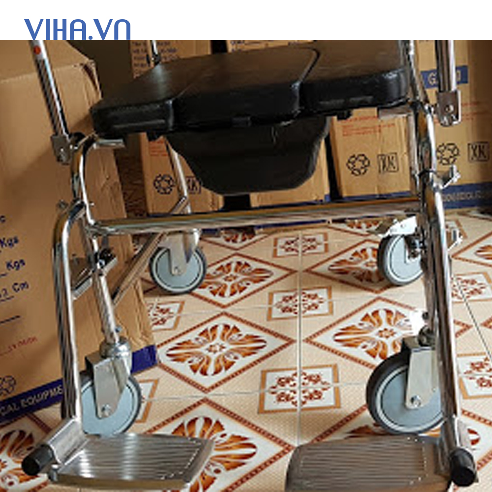 Ghế bộ vệ sinh có bánh xe Lucass GX900