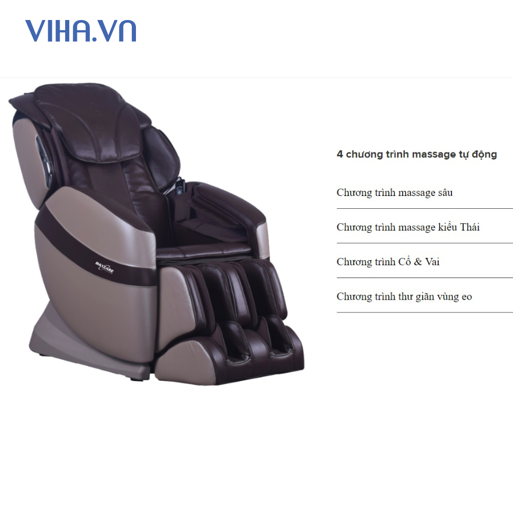 Ghế massage toàn thân Maxcare Max684 Plus