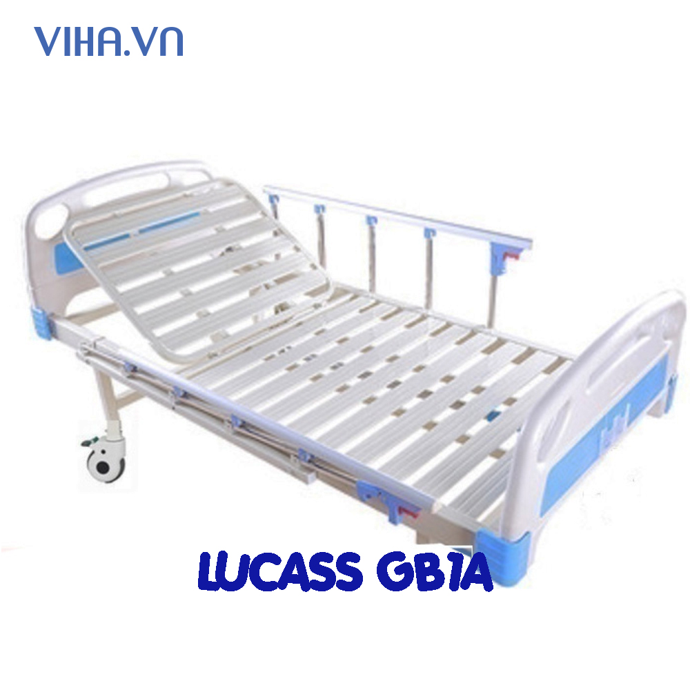 Giường y tế Lucass GB-1A - Giường y tế 1 tay quay