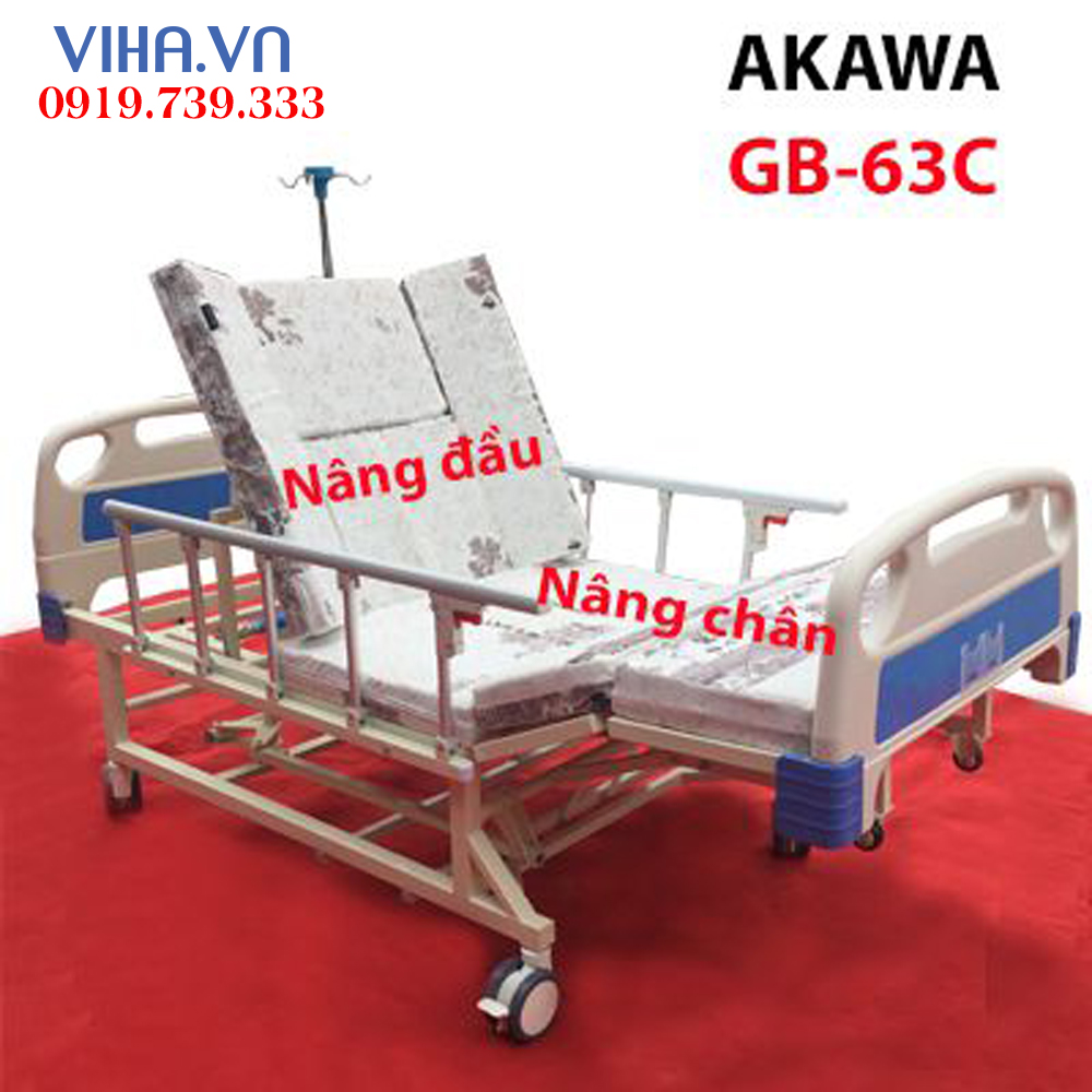 Giường bệnh nhân đa chức năng Lucass GB-63C