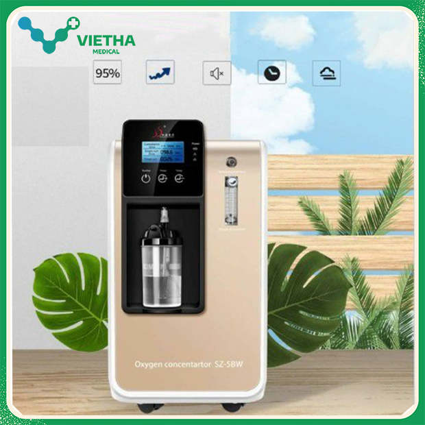 Máy tạo oxy Lucass SZ-5BW