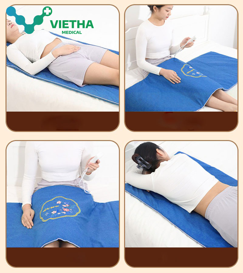 Thảm Đệm Điện Xông Ngải Cứu - Đông Y nội địa Trung Quốc