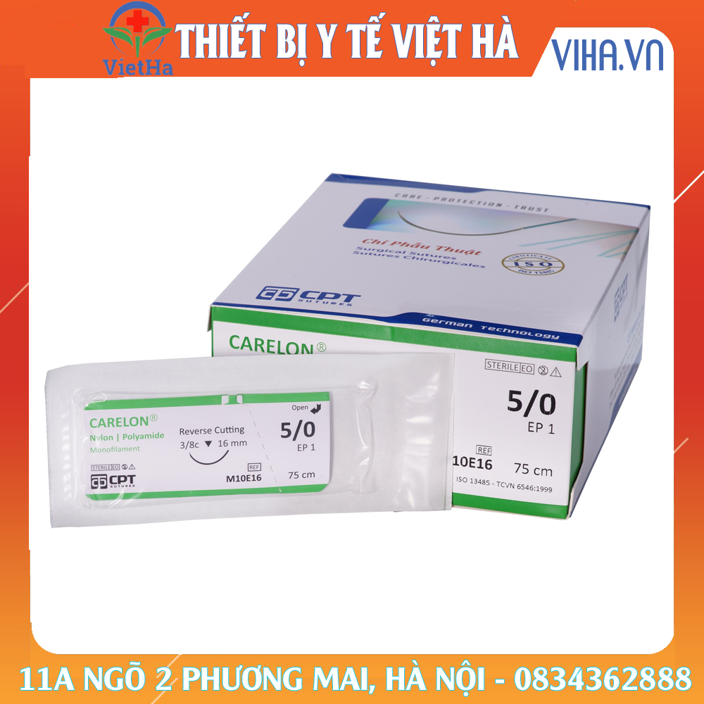 Chỉ Phẫu Thuật Thẩm Mỹ Nhấn Mí Carelon CPT [3/0, 4/0, 5/0, 6/0, 7/0]