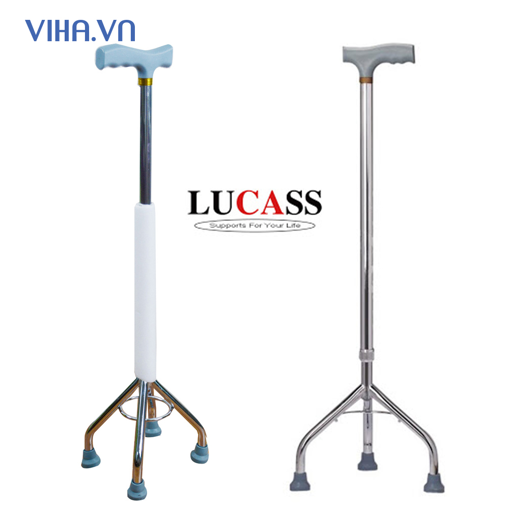 Gậy Tập Đi 4 Chân Lucass B932