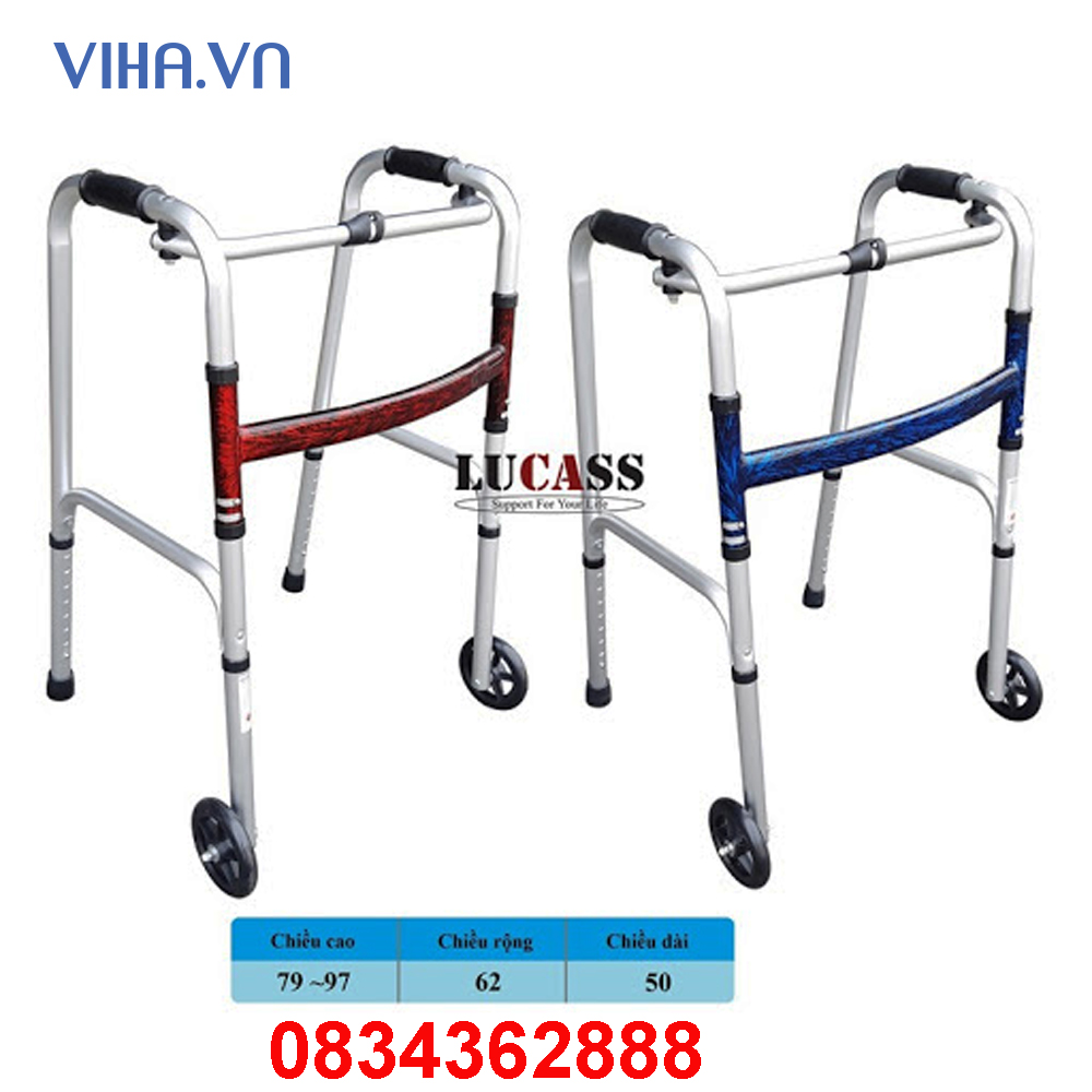 Khung tập đi bánh xe lớn Lucass W57
