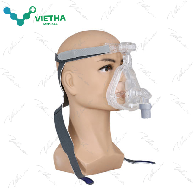 Mặt nạ máy thở Ease Fit FMI có núm xoay điều chỉnh