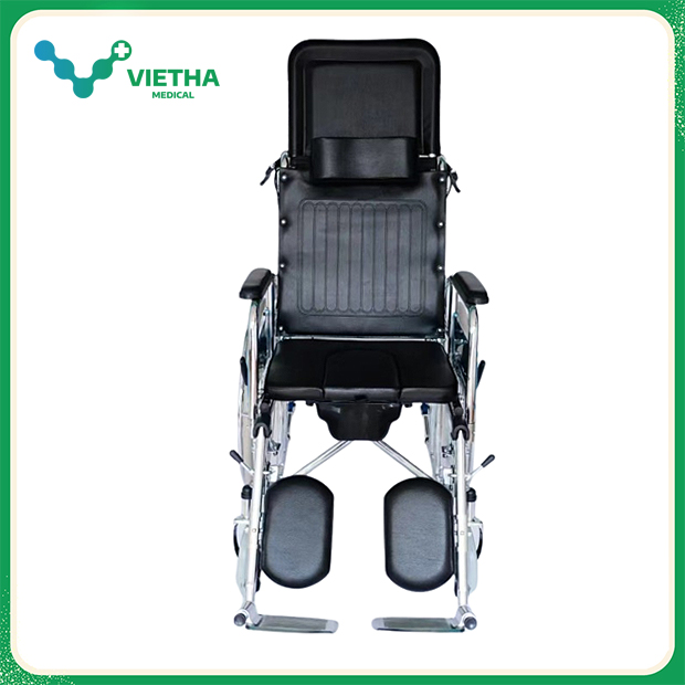 Xe lăn ngả nằm có bô GBM-069 đa năng