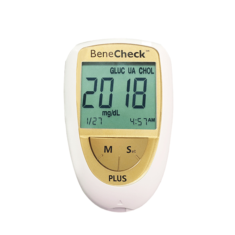 Benecheck Plus Jet Máy đo đường huyết 3 trong 1 Benecheck Plus -Hãng chính hãng