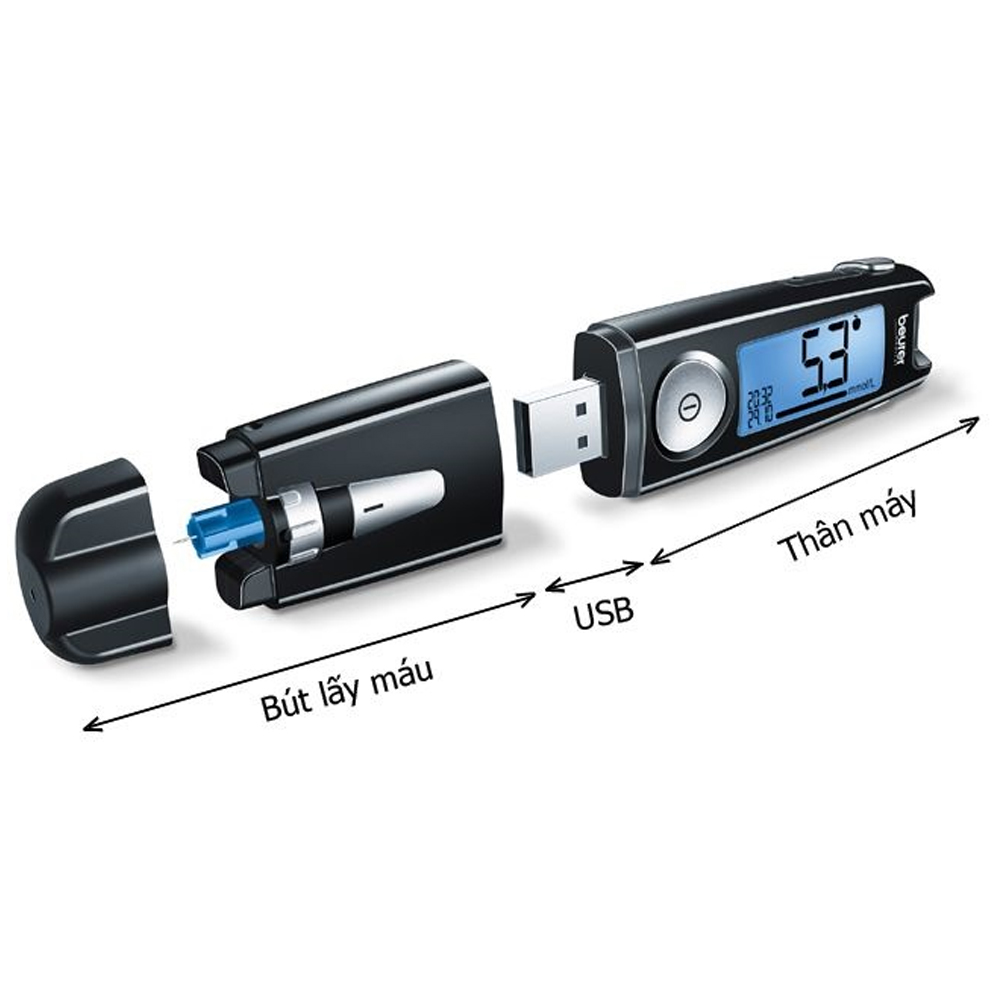 Máy Đo Đường Huyết Beurer GL50