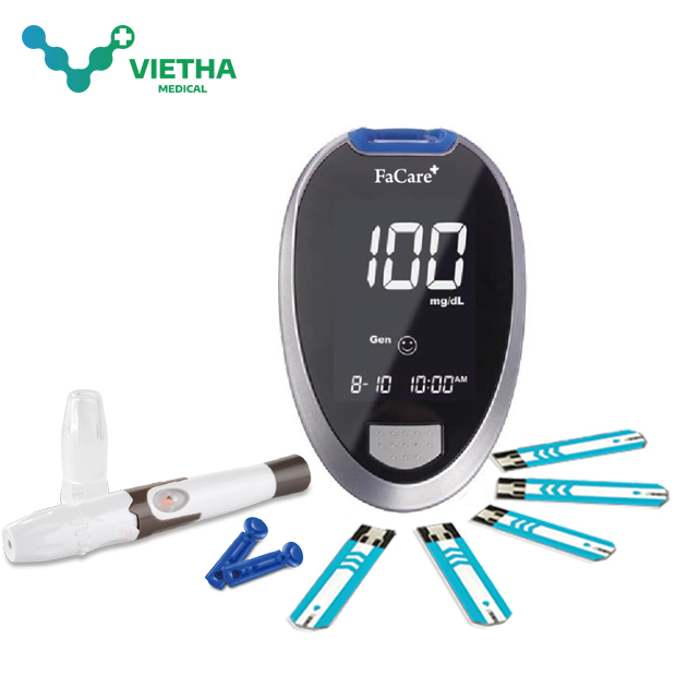 Máy đo đường huyết FaCare FC-G168 Nhập Khẩu Đài Loan