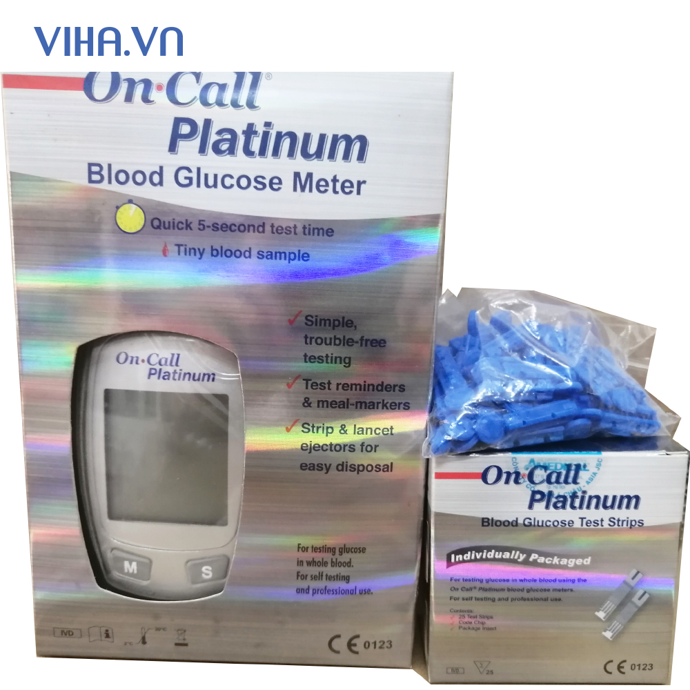 Máy đo đường huyết Oncall-Platinum