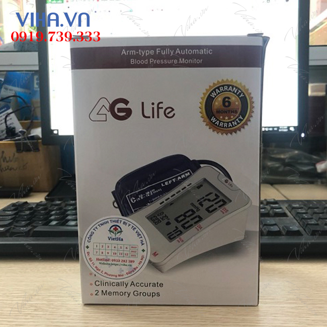 Máy đo huyết áp AG Life AG-A07 hàng chính hãng bảo hành 6 năm