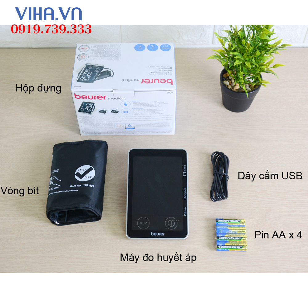 Máy đo huyết áp bắp tay Beurer BM-58