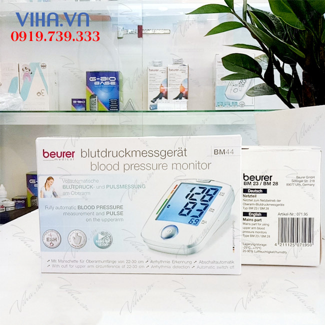 Máy Đo Huyết Áp Bắp Tay Beurer BM44