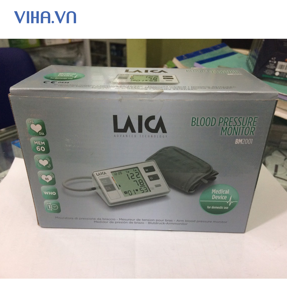Máy Đo Huyết Áp Bắp Tay Laica BM2001
