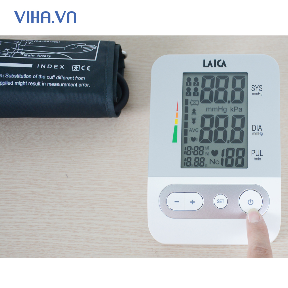 Máy đo huyết áp bắp tay Laica BM2301