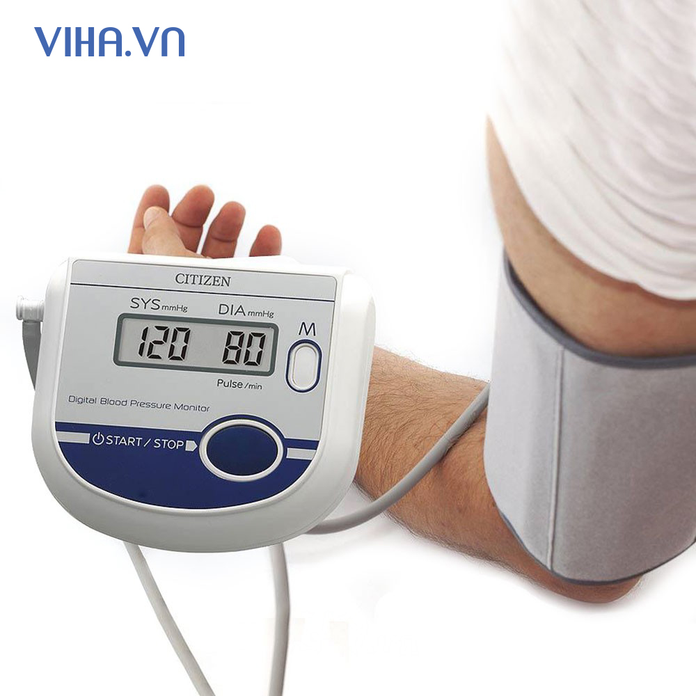 MÁY ĐO HUYẾT ÁP BẮP TAY CITIZEN CH-452 AC