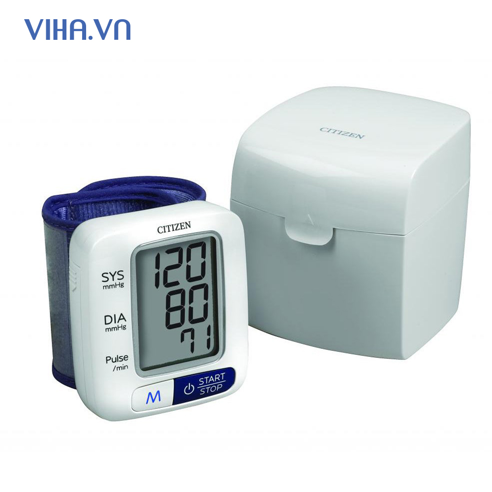 Máy đo huyết áp cổ tay Citizen CH-650
