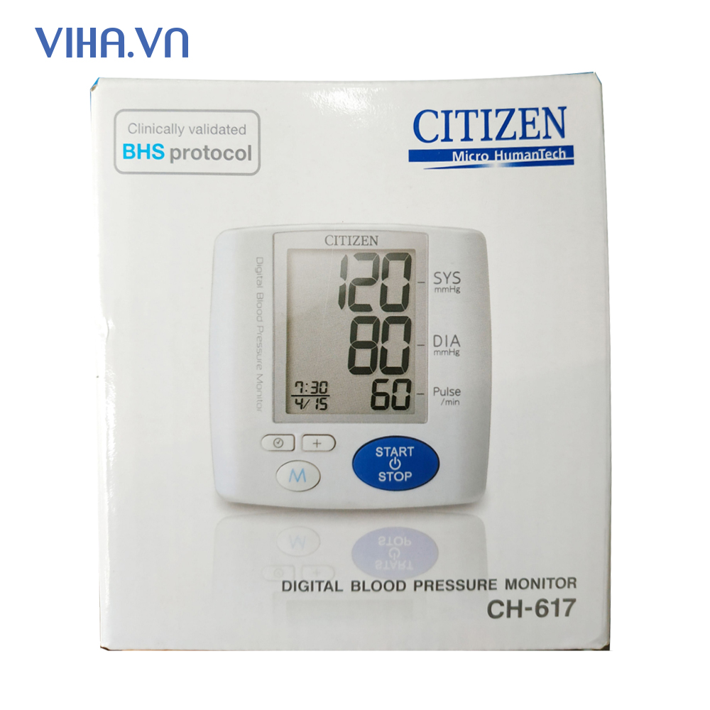 Máy đo huyết áp điện tử cổ tay CH-617