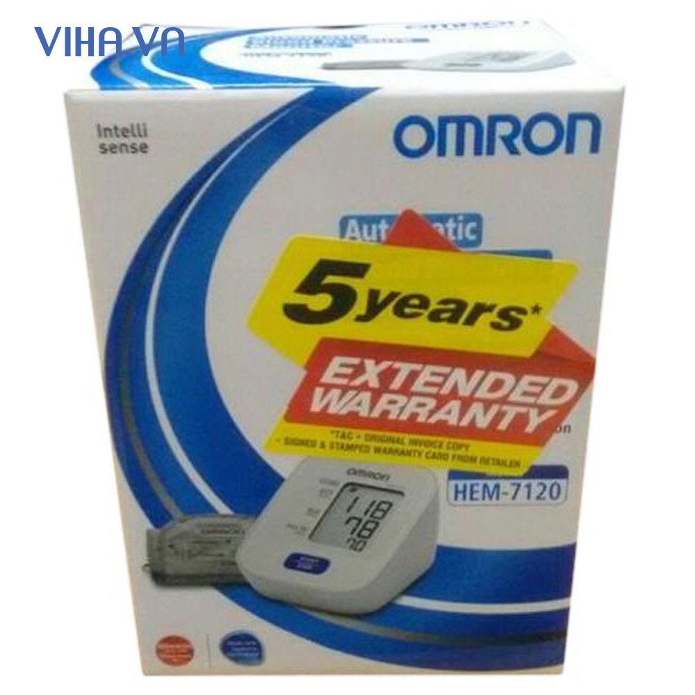 MÁY ĐO HUYẾT ÁP BẮP TAY OMRON HEM 7120