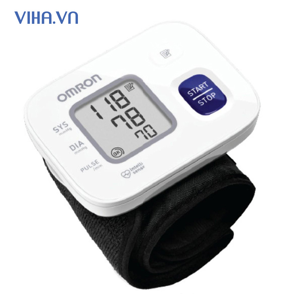 Máy Đo Huyết Áp Cổ Tay Omron HEM-6161