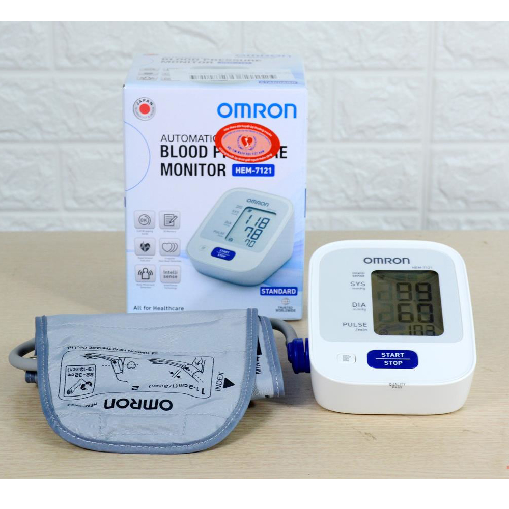 Máy Đo Huyết Áp Omron HEM-7121 hàng Chính Hãng
