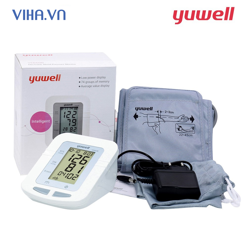 Máy đo huyết áp bắp tay Yuwell YE660B