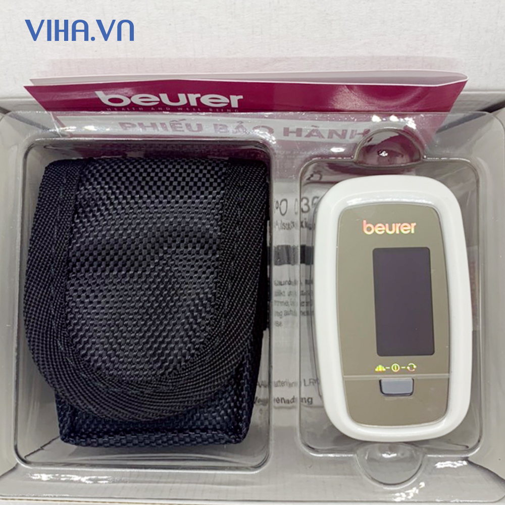 Máy Đo Nồng Độ Oxy Và Nhịp Tim Beurer PO30