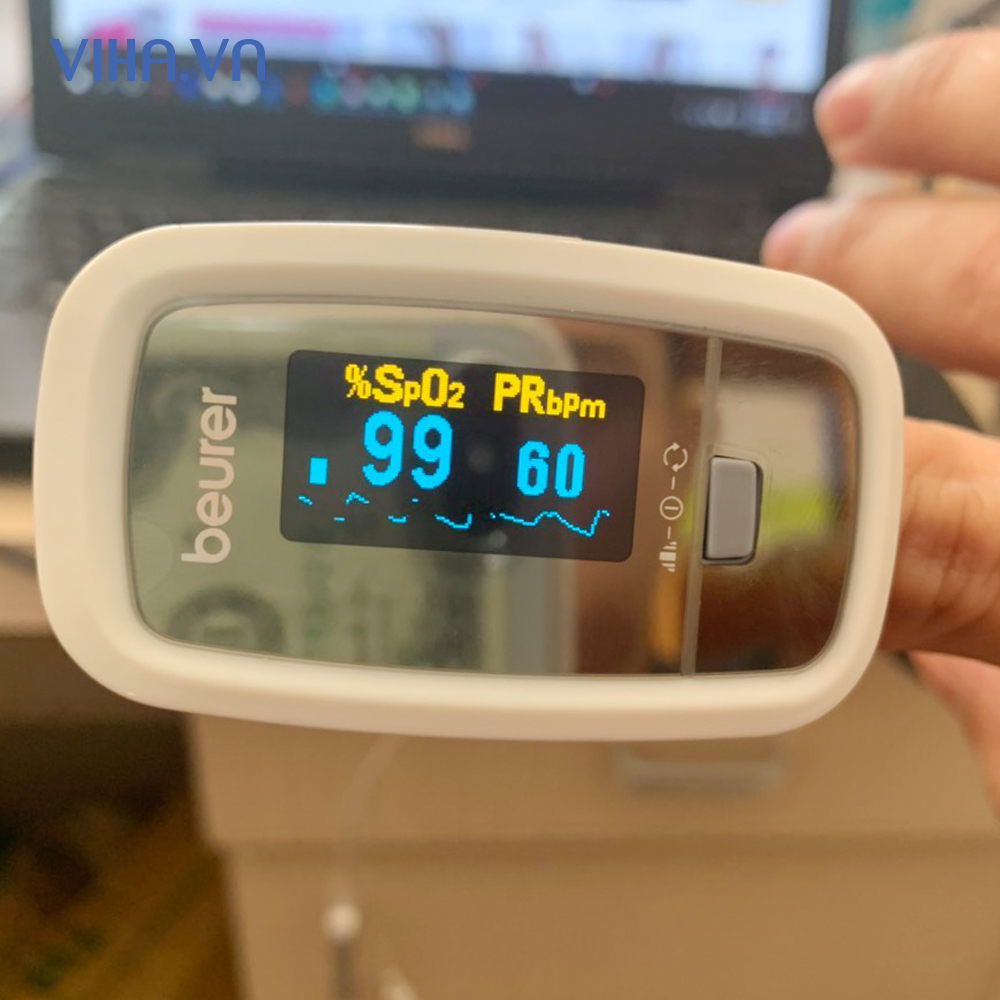 Máy Đo Nồng Độ Oxy Và Nhịp Tim Beurer PO30