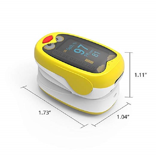 Máy Đo Oxy Led Trẻ  em Cầm Tay SPO2 YONKER K1