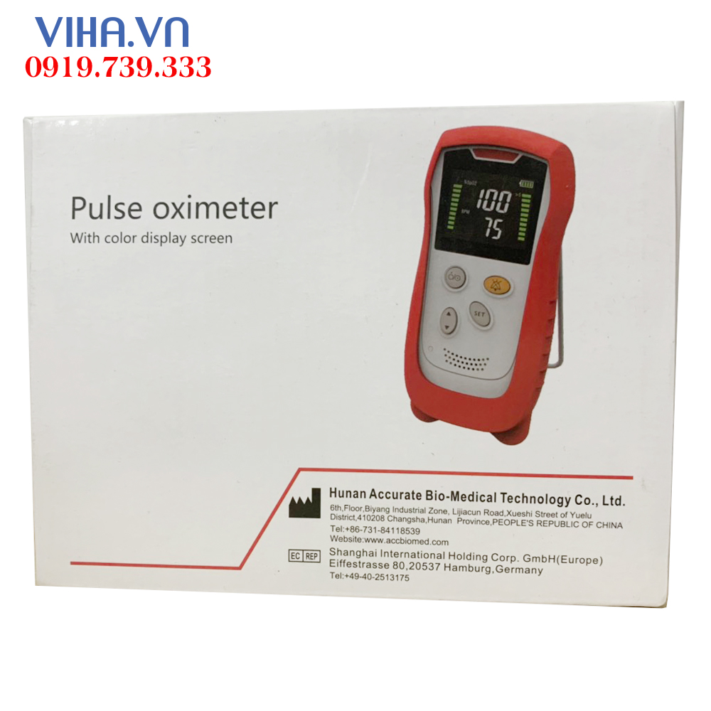 Máy Đo Độ Bão Hòa Oxy Trong Máu SPO2 Cầm Tay HA10A (Đo được trẻ sơ sinh)