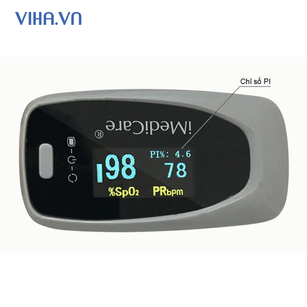 Máy đo nồng độ Oxy iOM-A8-Đo nồng độ oxy và nhịp tim