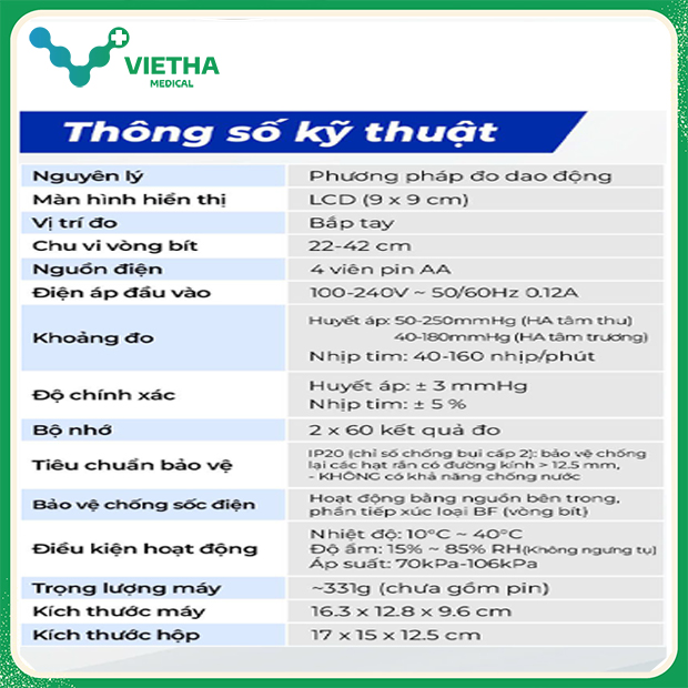 Máy Đo Huyết Áp Điện Tử Bắp Tay ALPK2-N10