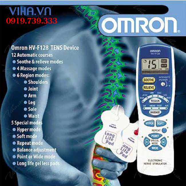 Máy Massage Xung Điện Omron HV-F128