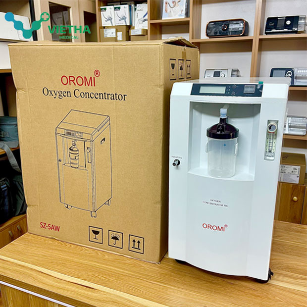 Máy tạo oxy Oromi 10 Lít SZ-5AW Công nghệ Nhật Bản